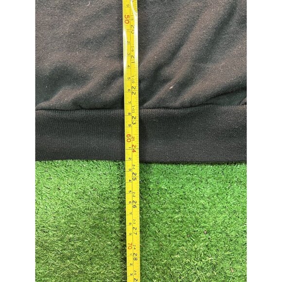 Vintage NASCAR Y2K Jerry Nadeau Army Of One Black Crewneck Sweatshirt 2003 Sz LG - Picture 6 of 6